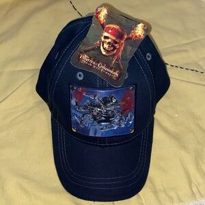 Disney SnapBack BallCap Kids 4-6x - Pirates of Caribbean Dead Man‘s Chest NWT